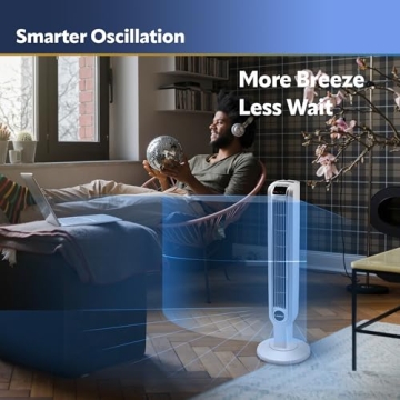 Lasko 36" Tower Fan with Remote Control and Timer