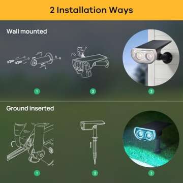 Linkind StarRayS Color Changing Solar Lights Outdoor