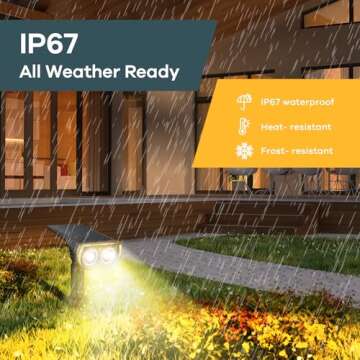 Linkind StarRayS Color Changing Solar Lights Outdoor