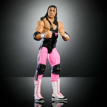 WWE Bret Hart Elite Action Figure with Accessories