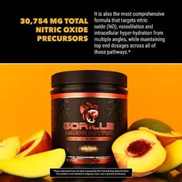 Gorilla Mind Nitric 1.0 Best Stimulant Free Pre-Workout