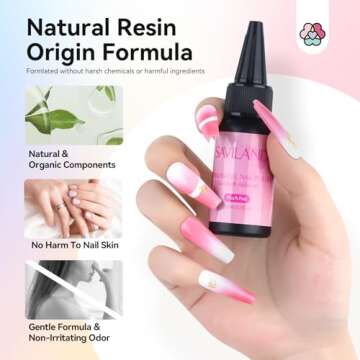 SAVILAND Airbrush Gel Nail Polish Set 30ML 12 Colors