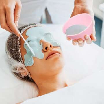 Healifty 3Pcs Silicone Face Mixing Bowl Set Portable Beauty Tool