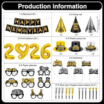 New Year Party Supplies 2026 - Celebrate in Style!