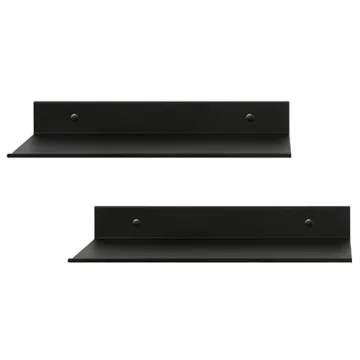 Z Metnal Floating Shelves: Stylish Metal Decor for Your Home