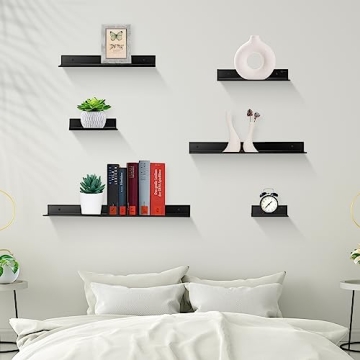 Z Metnal Floating Shelves for Stylish Home Storage