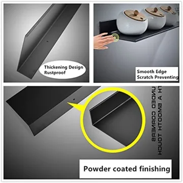 Z Metnal Floating Shelves for Stylish Home Storage