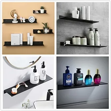 Z Metnal Floating Shelves for Stylish Home Storage