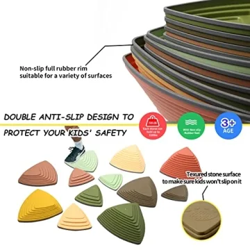 makarci Stepping Stones for Kids Balance Play Set