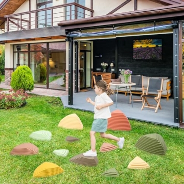 makarci Stepping Stones for Kids Balance Play Set