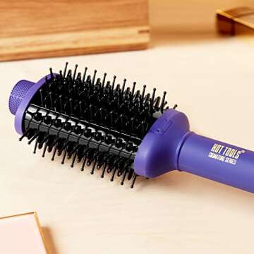 HOT TOOLS Pro Signature Heated Hair Brush Round Styler