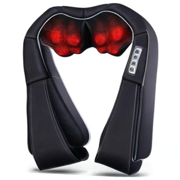 Shiatsu Neck and Shoulder Massager with Heat - Relief