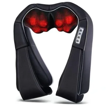 Shiatsu Neck and Shoulder Massager with Heat - Relief