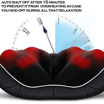 Shiatsu Neck and Shoulder Massager with Heat - Relief