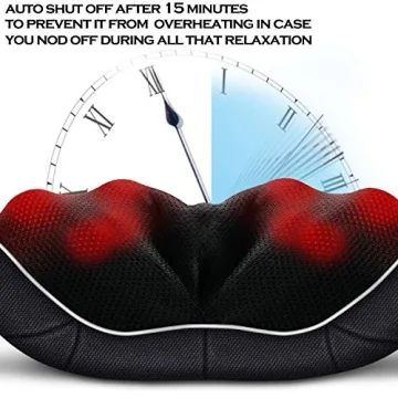 Shiatsu Neck and Shoulder Massager with Heat - Relief