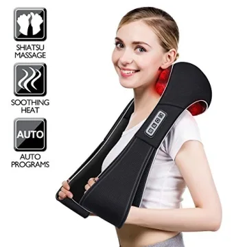 Shiatsu Neck and Shoulder Massager with Heat - Relief