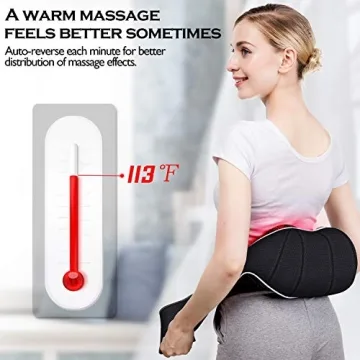 Shiatsu Neck and Shoulder Massager with Heat - Relief