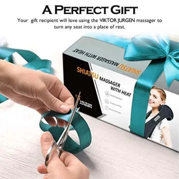 Shiatsu Neck and Shoulder Massager with Heat - Relief