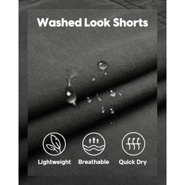 maamgic Men's 5-Inch Comfort Stretch Shorts with Pocket