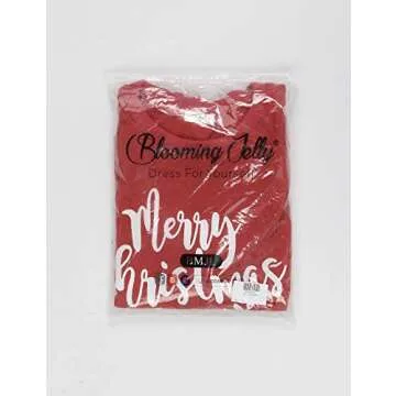 Blooming Jelly Womens Christmas Sweatshirts Crewneck Long Sleeve Tops Print Terry Casual Cute Pullover Outfit 2024(Large, Red)