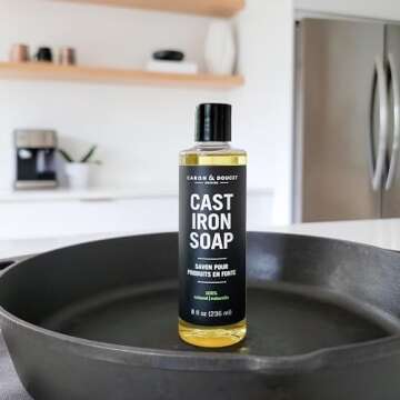 Caron & Doucet Cast Iron Cleaning Soap for Cookware