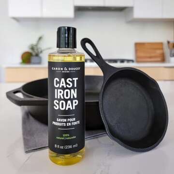 Caron & Doucet Cast Iron Cleaning Soap for Cookware