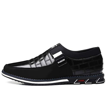 Lightweight COSIDRAM Men Casual Sneakers - Black