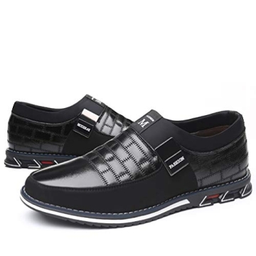 Lightweight COSIDRAM Men Casual Sneakers - Black