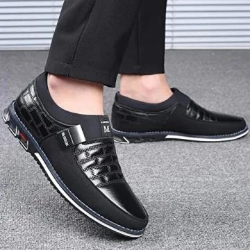 Lightweight COSIDRAM Men Casual Sneakers - Black