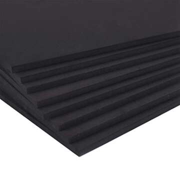 24 Ct High Density EVA Foam Sheets for Cosplay and Crafts