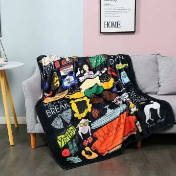 Soft Fleece Throw Blanket for Cozy Comfort 60x50