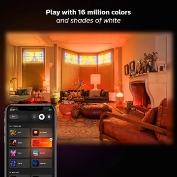Philips Hue LED Smart Light Bulbs Starter Kit for Home Lighting