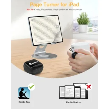 Wireless Remote Control for TikTok and Kindle - Hands-Free Fun