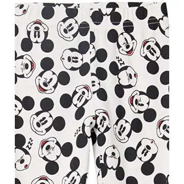 Amazon Essentials Disney | Marvel | Star Wars Toddler Boys' Snug-Fit Cotton Pajama Sleepwear Sets, Mickey Vibes, 4T