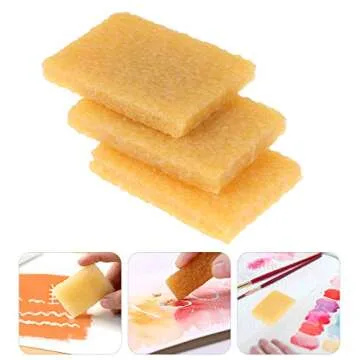 6pcs Glue and Residue Erasers for Artists and Crafters