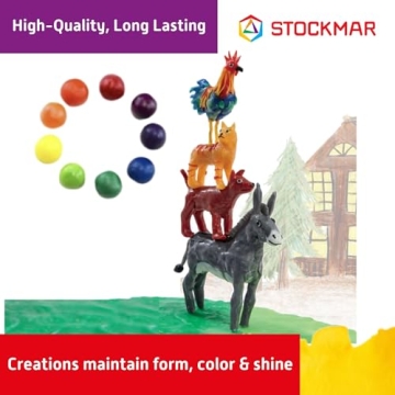 Stockmar Modelling Beeswax Sheets - Eco-Friendly Art for Kids