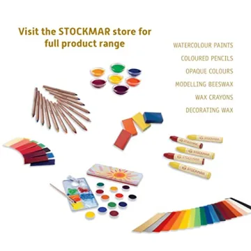 Stockmar Modelling Beeswax Sheets - Eco-Friendly Art for Kids