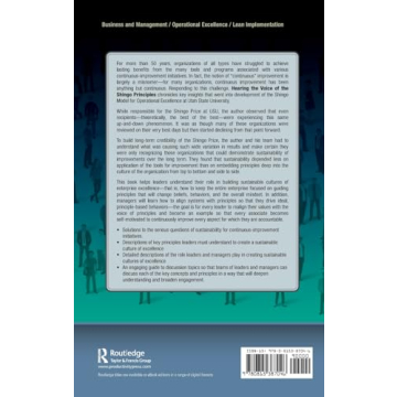 Hearing the Voice of the Shingo Principles for Leaders