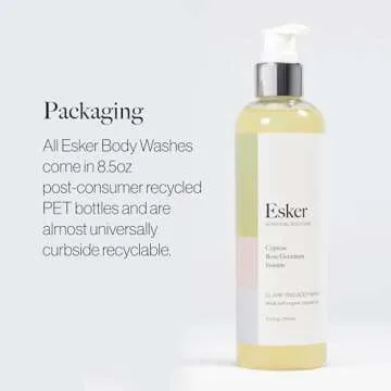 ESKER - Natural Clarifying Body Wash | Plant-Based, Cruelty-Free, Clean Beauty (8.5 oz | 250 ml)
