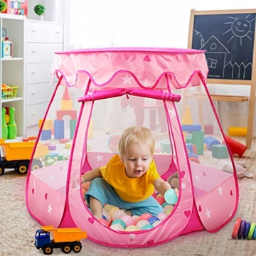 Princess Tent for Girls with Star Lights: Fun Gift
