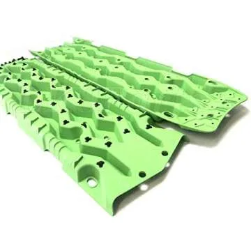 TRED PRO Recovery Matt Traction Extraction Sand Ladder ramps Boards Green Pair 4X4