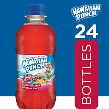 Hawaiian Punch Juicy Red Drink 10 Fl Oz, 24 Count