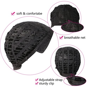 Rosa Star Light Blue Bob Wig Glueless Cosplay Halloween