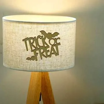 IFLYOOY 60 PCS Halloween Wooden Slices for DIY Crafts