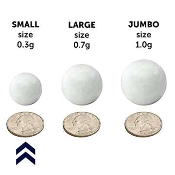 DecorRack 300 Small Cotton Balls for Make-Up, Nail Polish Removal, Pet Care, Applying Oil Lotion or Powder, Made from 100% Pure & Natural Cotton, Soft and Absorbent for Household Needs (300 Count)