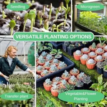 ILITING 1020 Mesh Tray for Seeds Hydroponic Growing 5 Pack