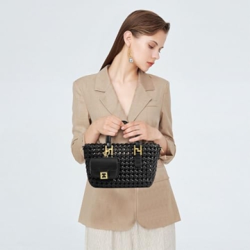 Vegan Leather Crossbody Shoulder Bag for Women - Stylish & Durable