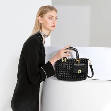 Vegan Leather Crossbody Shoulder Bag for Women - Stylish & Durable