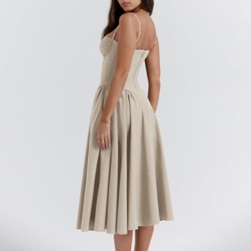 Floral Corset Dress - Elegant Summer Fashion for Women