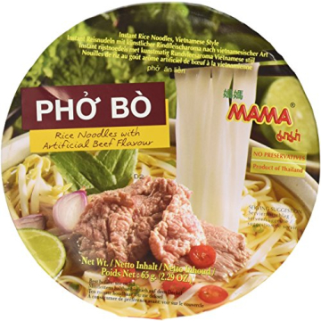 MAMA Pho Bo Instant Beef Noodle Soup - Authentic Flavors in Minutes